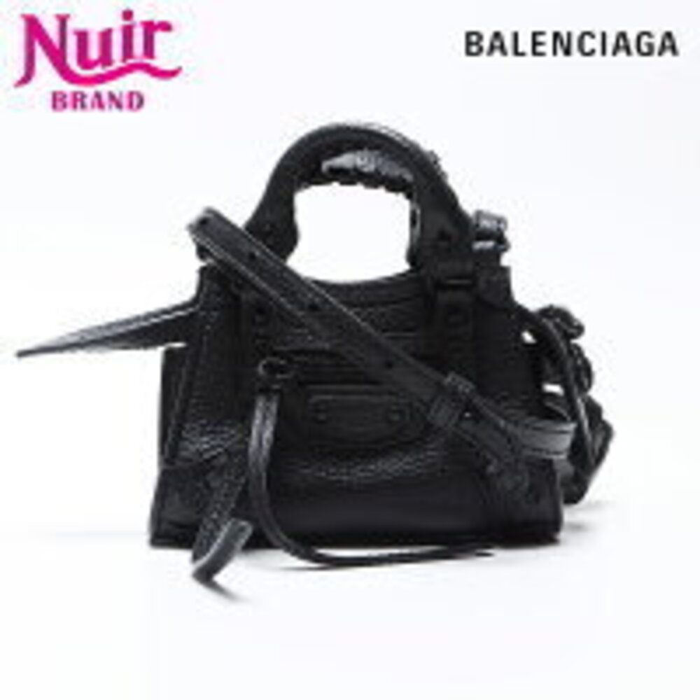 Balenciaga Neo City Shoulder Bag Black